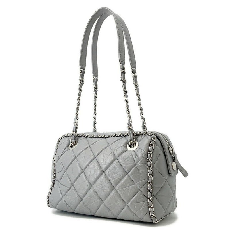 シャネル チェーンショルダーバッグ ラグジュアリーライン カーフスキン CHANEL バッグ