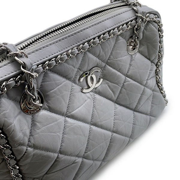 シャネル チェーンショルダーバッグ ラグジュアリーライン カーフスキン CHANEL バッグ