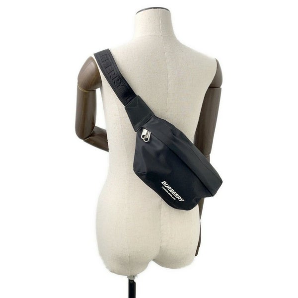 バーバリー ボディバッグ ソニー ベルトバッグ ナイロン 80490951 BURBERRY ウエストバッグ 黒