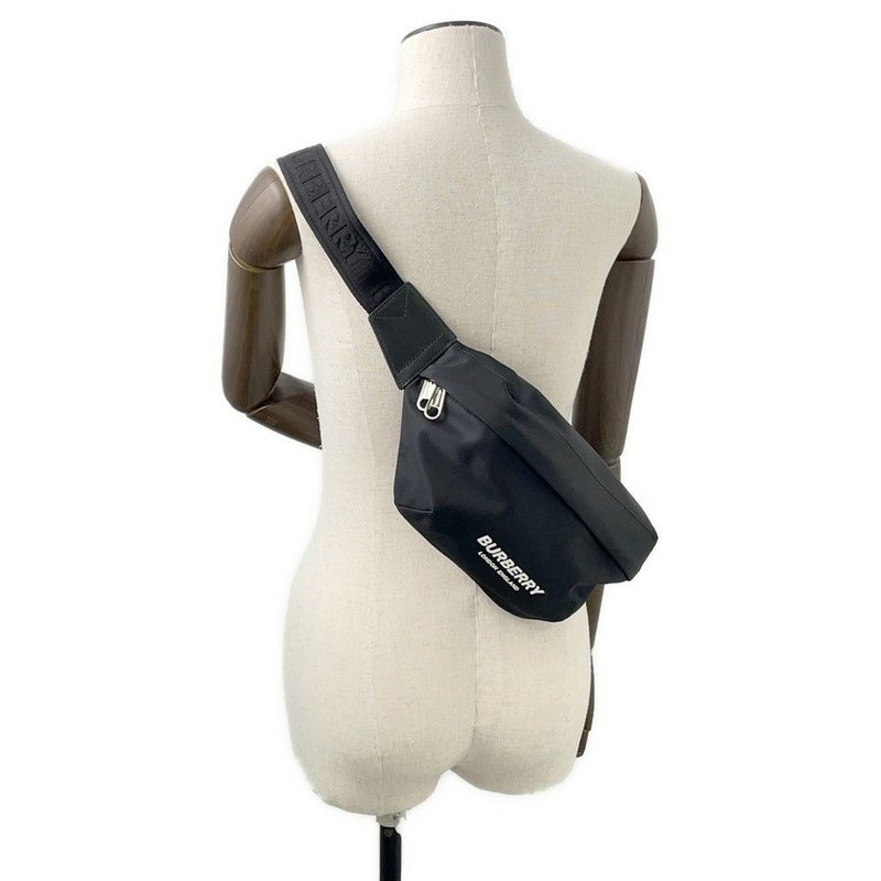 バーバリー ボディバッグ ソニー ベルトバッグ ナイロン 80490951 BURBERRY ウエストバッグ 黒