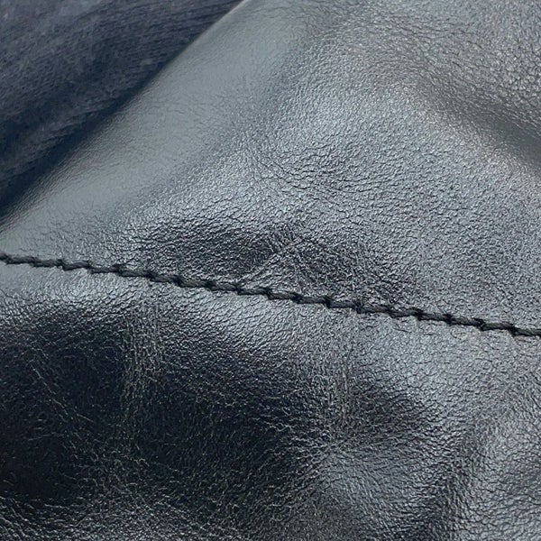 シャネル ハンドバッグ CHANEL 22 ミニ ココマーク シャイニーカーフレザー AS3980 CHANEL 2way 黒