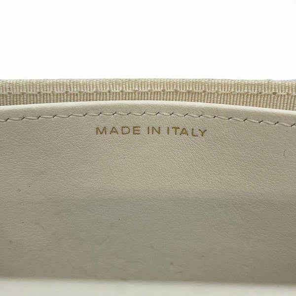 シャネル チェーンウォレット マトラッセ ココマーク ミニ キャビアスキン AP0238 CHANEL 財布 白