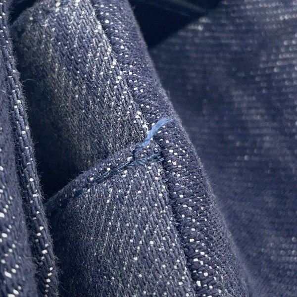 シャネル チェーンショルダーバッグ ココマーク ダブルチェーン デニム ツイード A01112 CHANEL