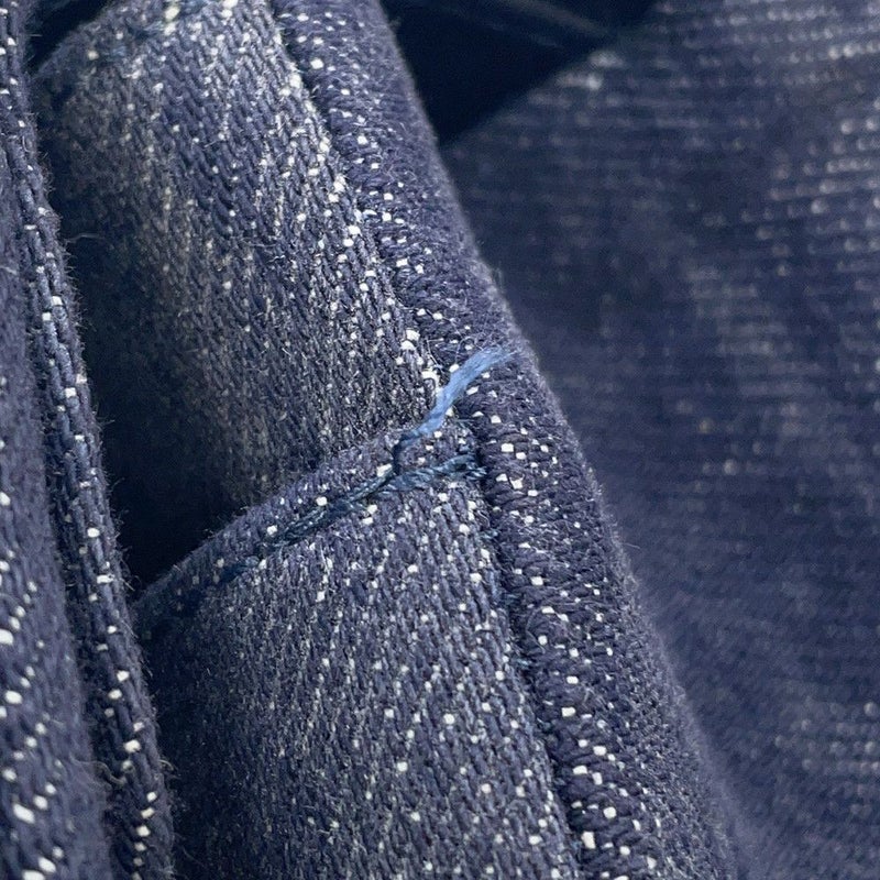 シャネル チェーンショルダーバッグ ココマーク ダブルチェーン デニム ツイード A01112 CHANEL