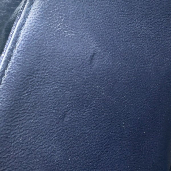 シャネル チェーンショルダーバッグ ココマーク ダブルチェーン デニム ツイード A01112 CHANEL