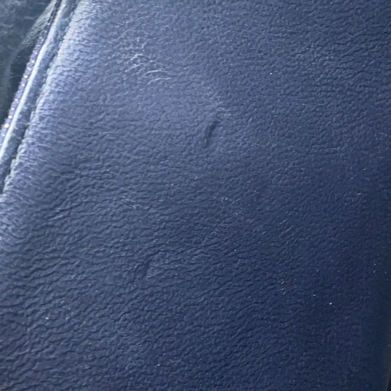 シャネル チェーンショルダーバッグ ココマーク ダブルチェーン デニム ツイード A01112 CHANEL