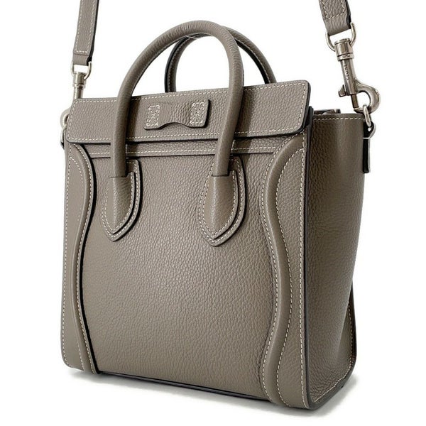 セリーヌ ハンドバッグ ラゲージ ナノショッパー 168243 CELINE 2way