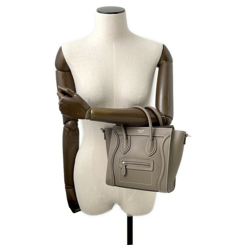 セリーヌ ハンドバッグ ラゲージ ナノショッパー 168243 CELINE 2way