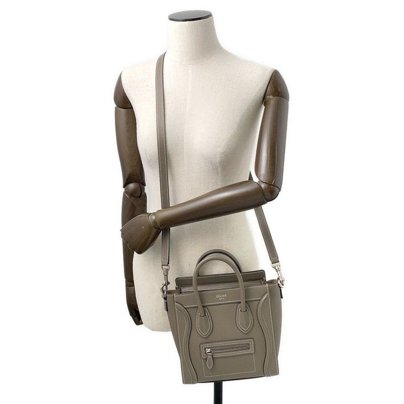 セリーヌ ハンドバッグ ラゲージ ナノショッパー 168243 CELINE 2way