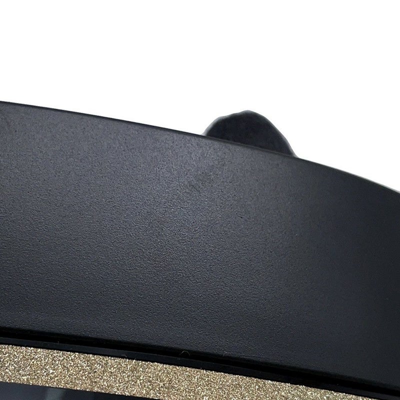 ジミーチュウ サンバイザー ロゴ FN0822 JIMMY CHOO 黒