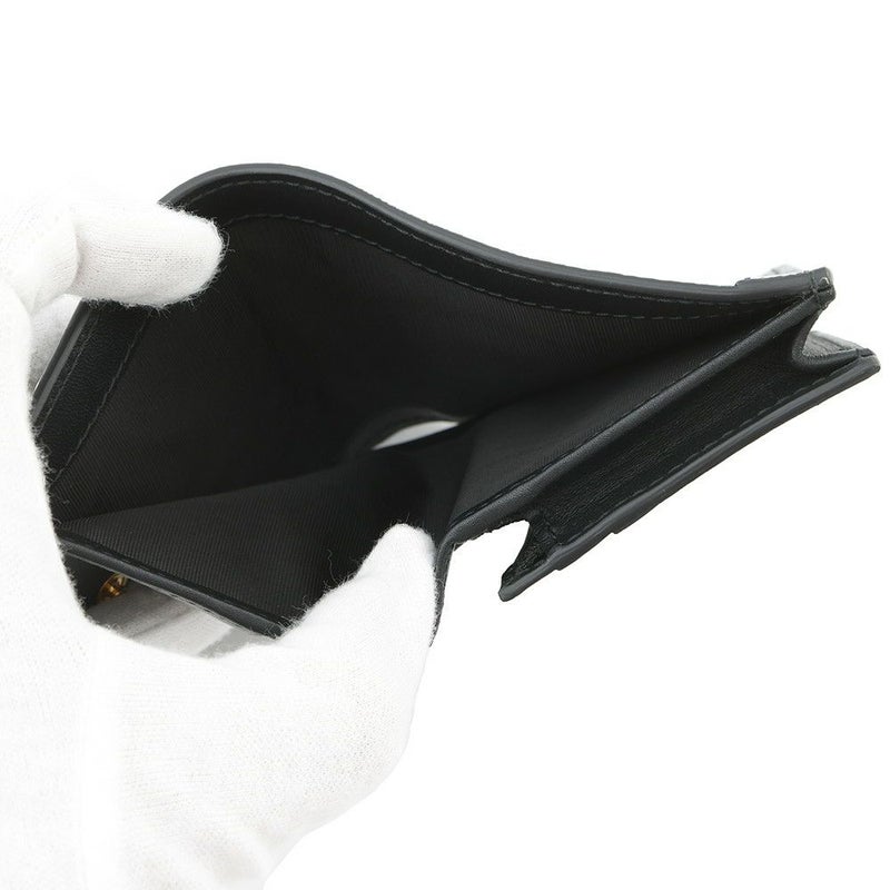 グッチ 二つ折り財布 オフィディア GG ミニウォレット スエード 523155 GUCCI 財布 黒