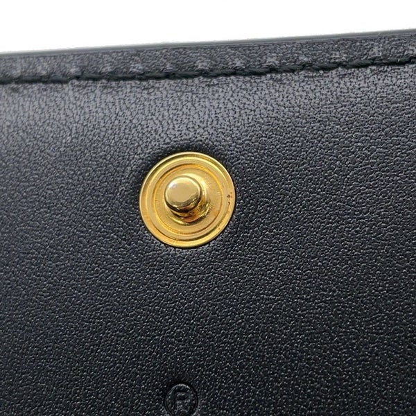 グッチ 二つ折り財布 オフィディア GG ミニウォレット スエード 523155 GUCCI 財布 黒
