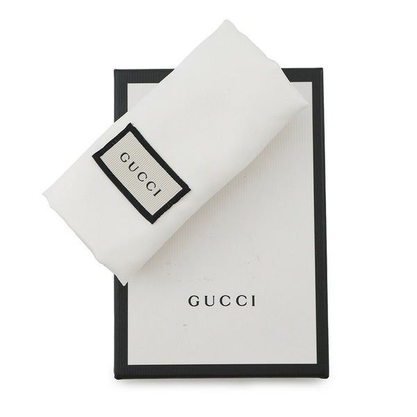 グッチ 二つ折り財布 オフィディア GG ミニウォレット スエード 523155 GUCCI 財布 黒
