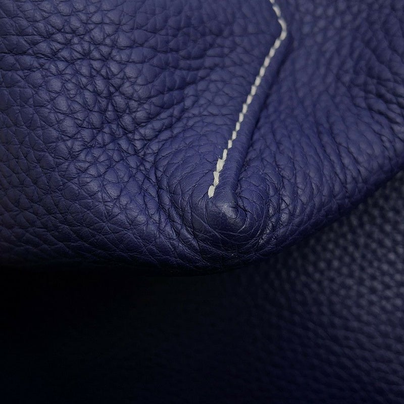 エルメス トートバッグ ドゥブルセンス45 ブルーニュイ/ゴールド トリヨンクレマンス C刻印