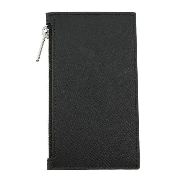 セリーヌ コインケース フラグメントケース グレインドカーフレザー ロゴ 10B683BEL CELINE カード入れ 黒