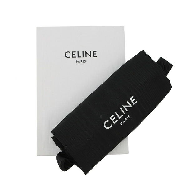 セリーヌ コインケース フラグメントケース グレインドカーフレザー ロゴ 10B683BEL CELINE カード入れ 黒