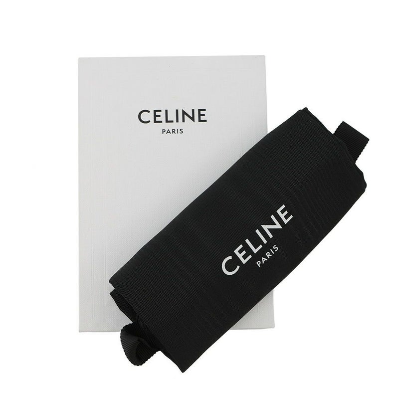 セリーヌ コインケース フラグメントケース グレインドカーフレザー ロゴ 10B683BEL CELINE カード入れ 黒