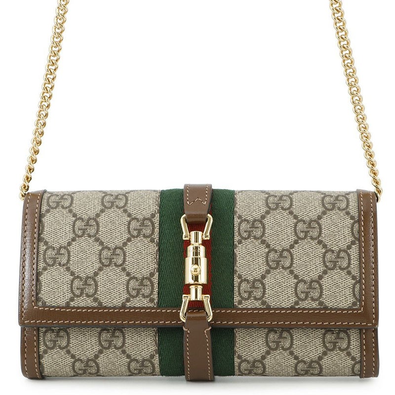 グッチ チェーンウォレット GGスプリーム ジャッキー1961 652681 GUCCI 財布