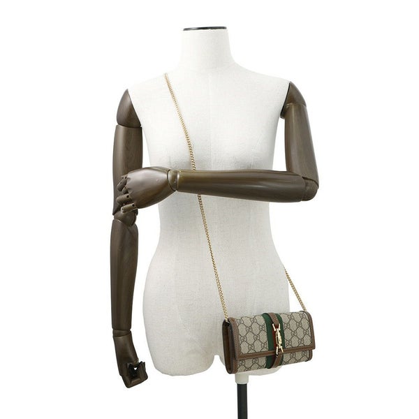 グッチ チェーンウォレット GGスプリーム ジャッキー1961 652681 GUCCI 財布
