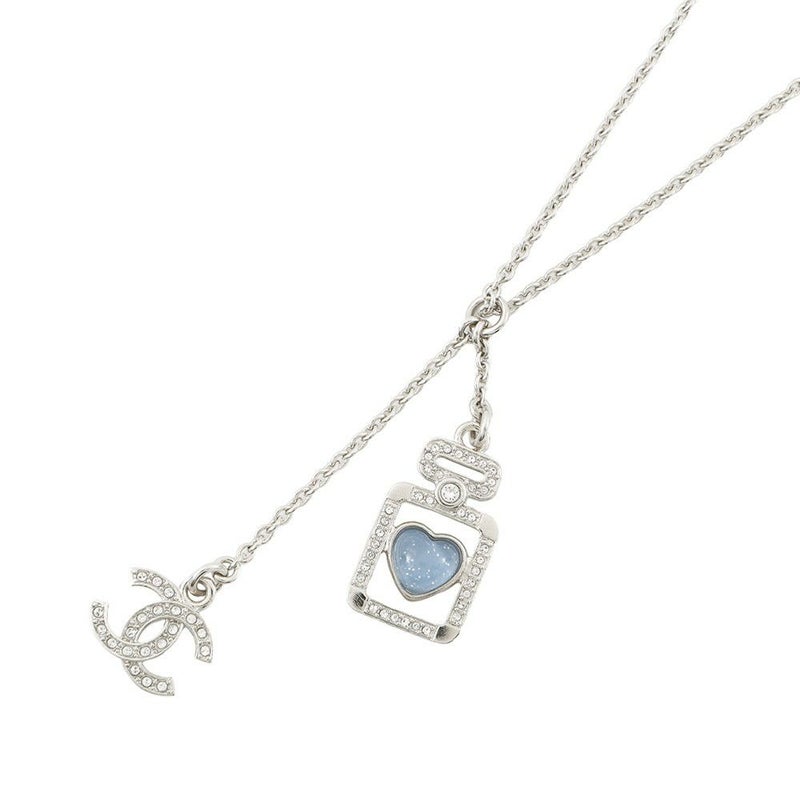 シャネル ネックレス ココマーク 香水モチーフ ラインストーン B25P ABF506 CHANEL アクセサリー