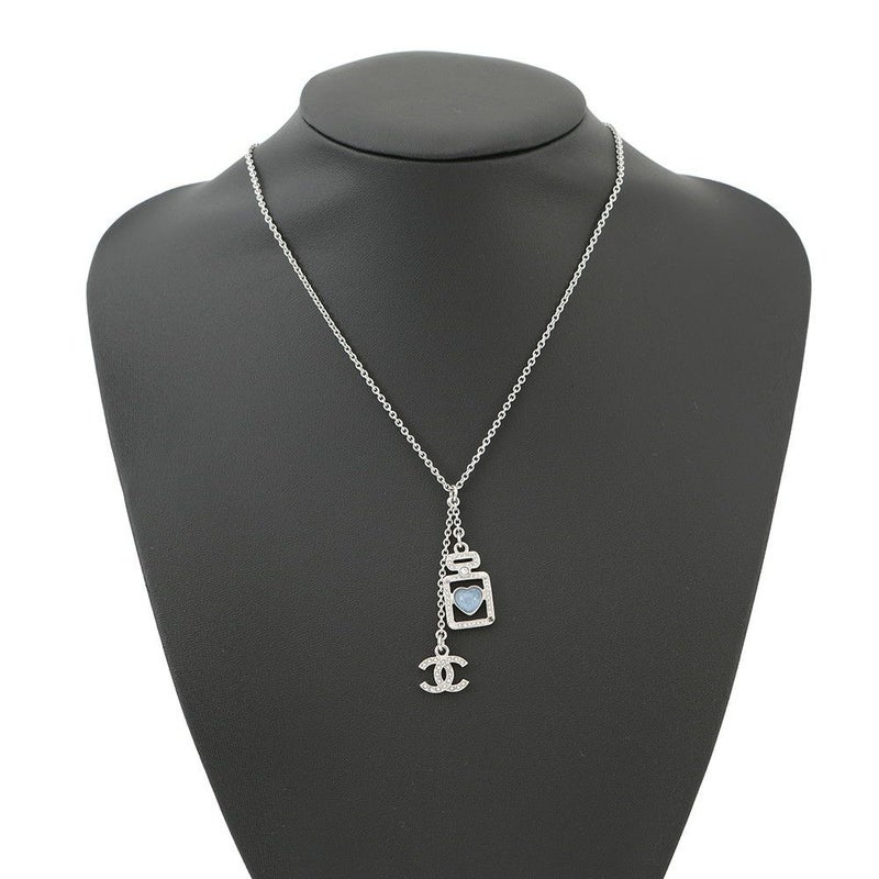 シャネル ネックレス ココマーク 香水モチーフ ラインストーン B25P ABF506 CHANEL アクセサリー