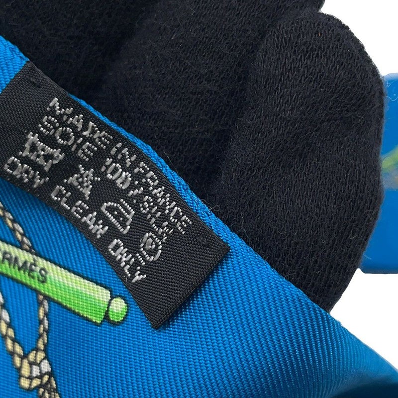 エルメス スカーフ ツイリー レクレアポア Les Cles a Pois HERMES シルクツイル