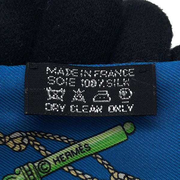 エルメス スカーフ ツイリー レクレアポア Les Cles a Pois HERMES シルクツイル