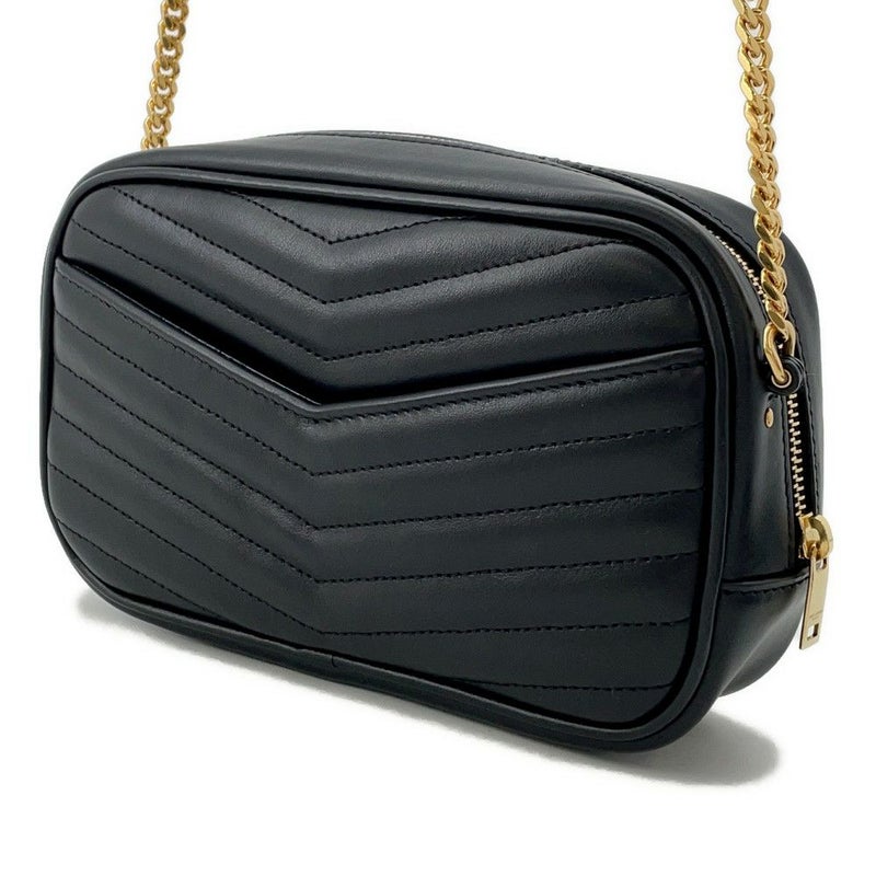 サンローランパリ ショルダーバッグ ルー ミニバッグ カーフレザー 748849 SAINT LAURENT PARIS 黒