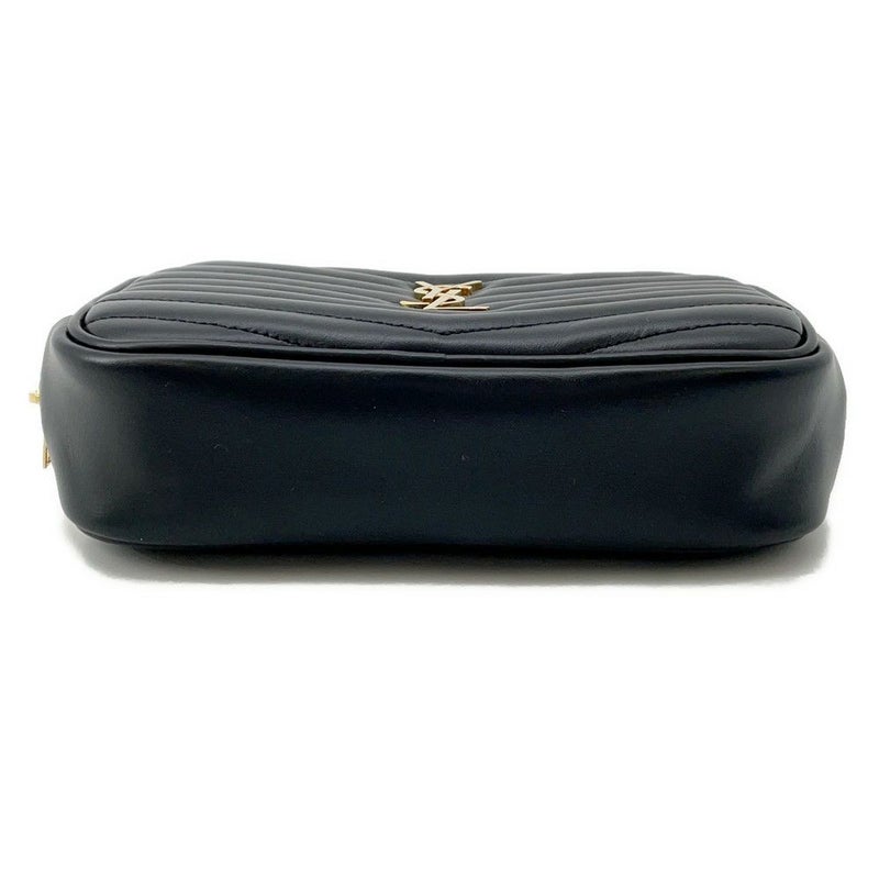 サンローランパリ ショルダーバッグ ルー ミニバッグ カーフレザー 748849 SAINT LAURENT PARIS 黒