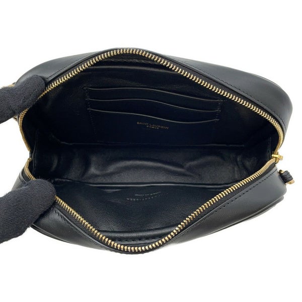 サンローランパリ ショルダーバッグ ルー ミニバッグ カーフレザー 748849 SAINT LAURENT PARIS 黒