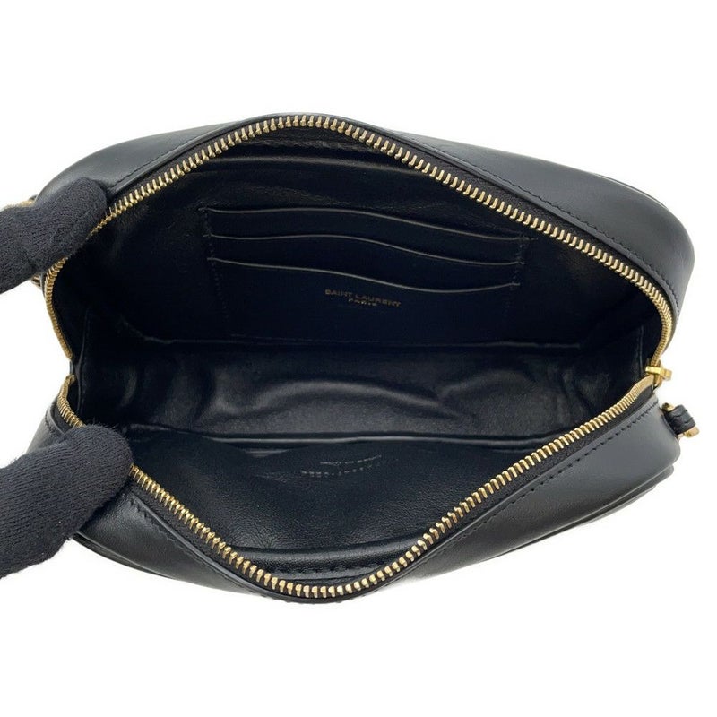 サンローランパリ ショルダーバッグ ルー ミニバッグ カーフレザー 748849 SAINT LAURENT PARIS 黒