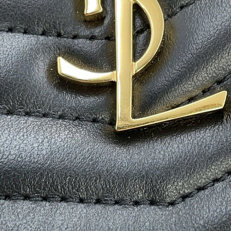 サンローランパリ ショルダーバッグ ルー ミニバッグ カーフレザー 748849 SAINT LAURENT PARIS 黒