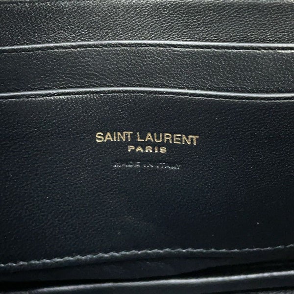 サンローランパリ ショルダーバッグ ルー ミニバッグ カーフレザー 748849 SAINT LAURENT PARIS 黒