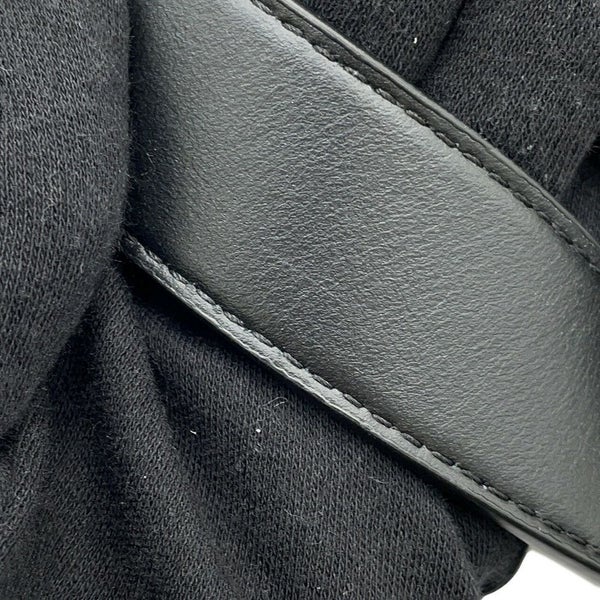 フェンディ ハンドバッグ レザー FFモチーフ モントレゾール ミニバッグ 8BS093 FENDI バッグ 2wayショルダーバッグ 黒