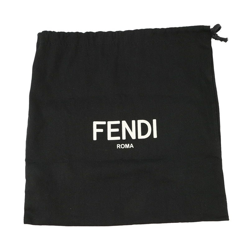 フェンディ ハンドバッグ レザー FFモチーフ モントレゾール ミニバッグ 8BS093 FENDI バッグ 2wayショルダーバッグ 黒
