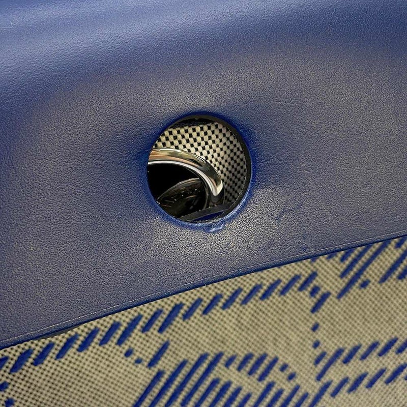 エルメス エールバッグジップPM ルトゥルネ ブリッド ドゥ ガラ ブルート トワルアッシュ/ヴァッシュハンター Z刻印