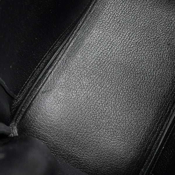 エルメス バーキン25 ブラック/ゴールド金具 トゴ U刻印 HERMES Birkin ハンドバッグ 黒