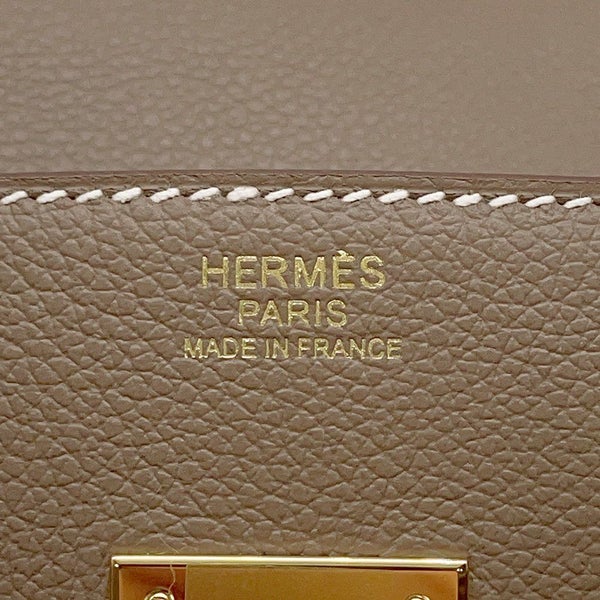 エルメス ショルダーバーキン29 エトゥープ/ゴールド金具 エバーカラー K刻印 HERMES Birkin