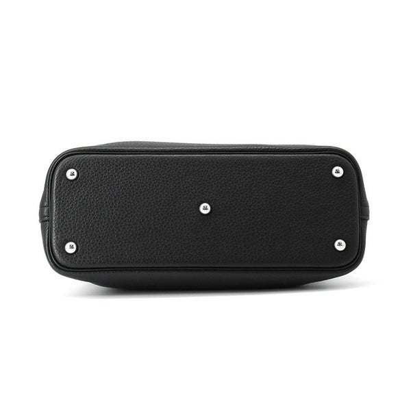 エルメス ハンドバッグ ボリード31 ブラック/シルバー金具 トリヨンクレマンス □O刻印 2wayショルダー 黒