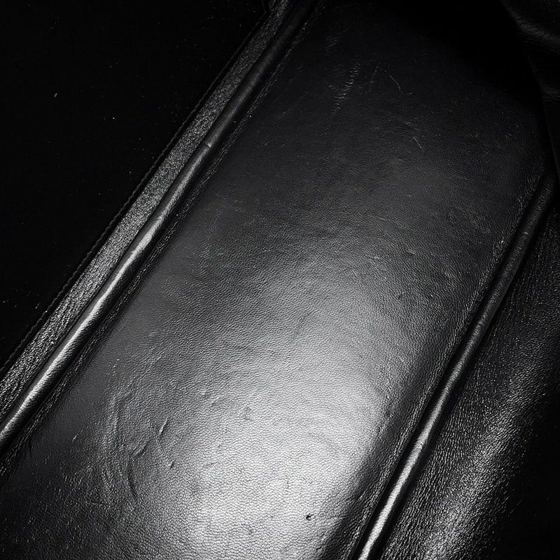 エルメス ハンドバッグ ボリード31 ブラック/シルバー金具 トリヨンクレマンス □O刻印 2wayショルダー 黒