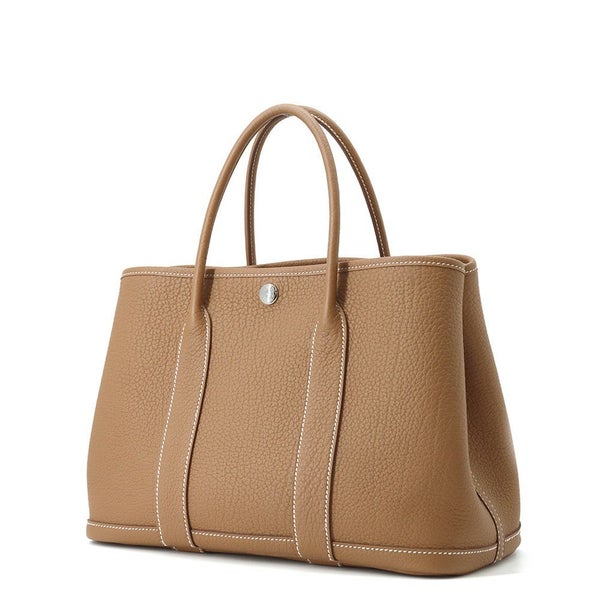 エルメス トートバッグ ガーデンパーティTPM ゴールド/シルバー金具 ネゴンダ B刻印