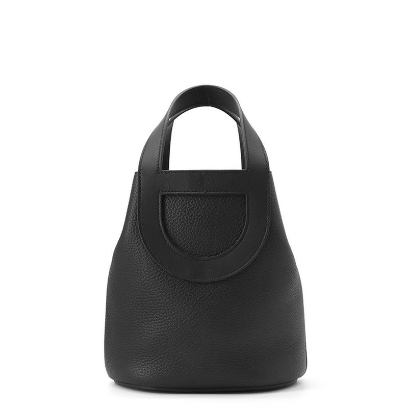 エルメス トートバッグ インザループ 18 ブラック/ゴールド金具 トリヨンクレマンス B刻印 黒