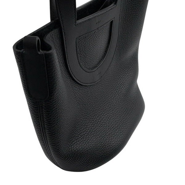 エルメス トートバッグ インザループ 18 ブラック/ゴールド金具 トリヨンクレマンス B刻印 黒