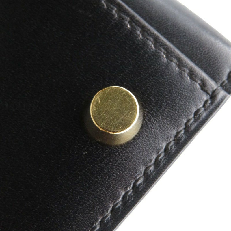 エルメス ハンドバッグ ケリー32 外縫い ブラック/ゴールド金具 ボックスカーフ □C刻印 HERMES Kelly 2wayバッグ 黒