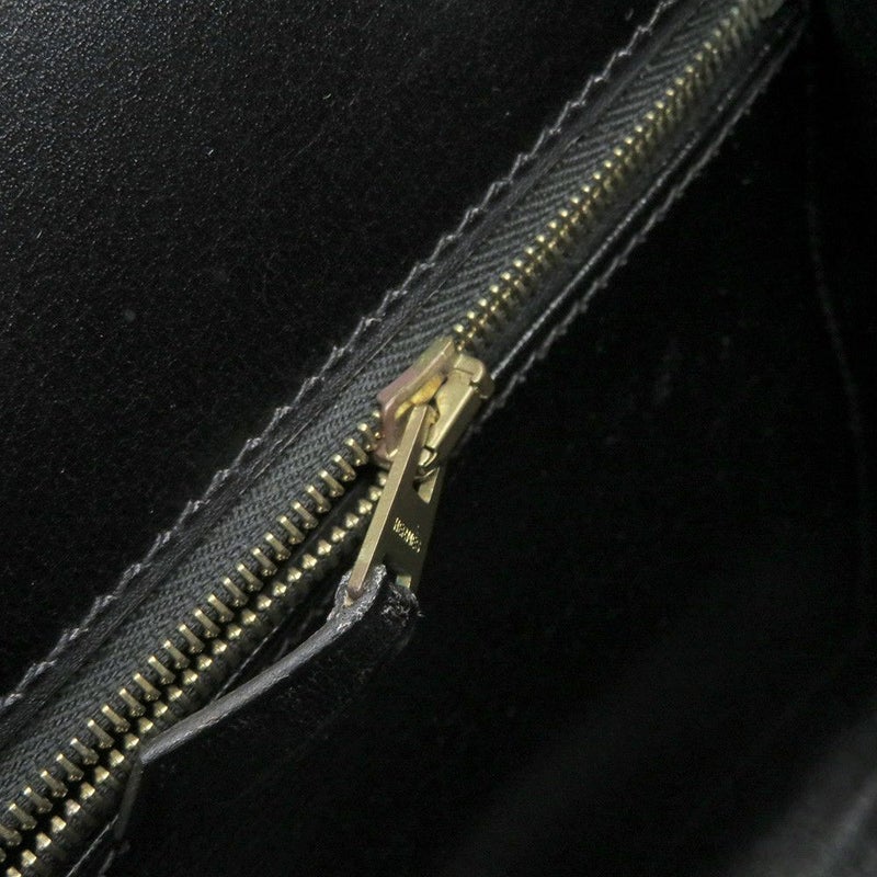 エルメス ハンドバッグ ケリー32 外縫い ブラック/ゴールド金具 ボックスカーフ □C刻印 HERMES Kelly 2wayバッグ 黒
