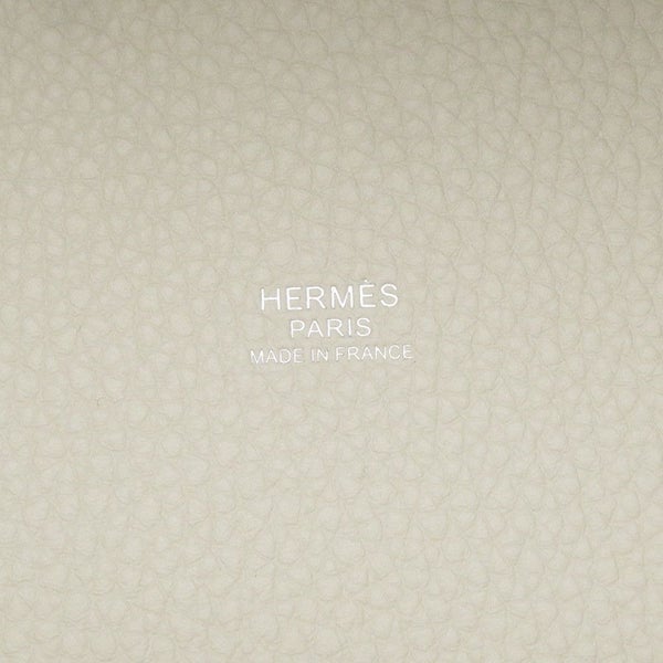 エルメス ハンドバッグ ピコタンロックMM べトン/シルバー金具 トリヨンクレマンス K刻印 HERMES トートバッグ