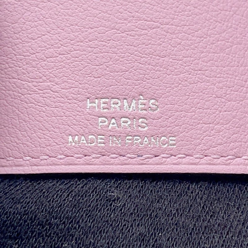 エルメス バッグチャーム ユリス ナノ ヴェルソ ブルーフランス/モーヴシルベストル トゴ/スイフト Z刻印