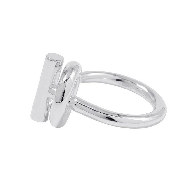 エルメス リング エシャペ MM Echapee SV925シルバー リングサイズ54 HERMES ジュエリー 指輪