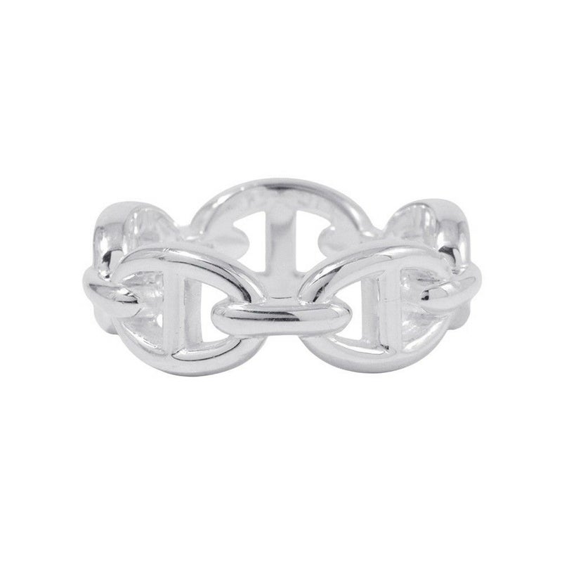 エルメス リング シェーヌダンクル アンシェネPM Enchainee SV925シルバー リングサイズ54 HERMES ジュエリー