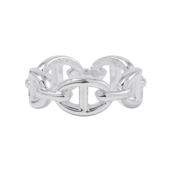 エルメス リング シェーヌダンクル アンシェネPM Enchainee SV925シルバー リングサイズ54 HERMES ジュエリー